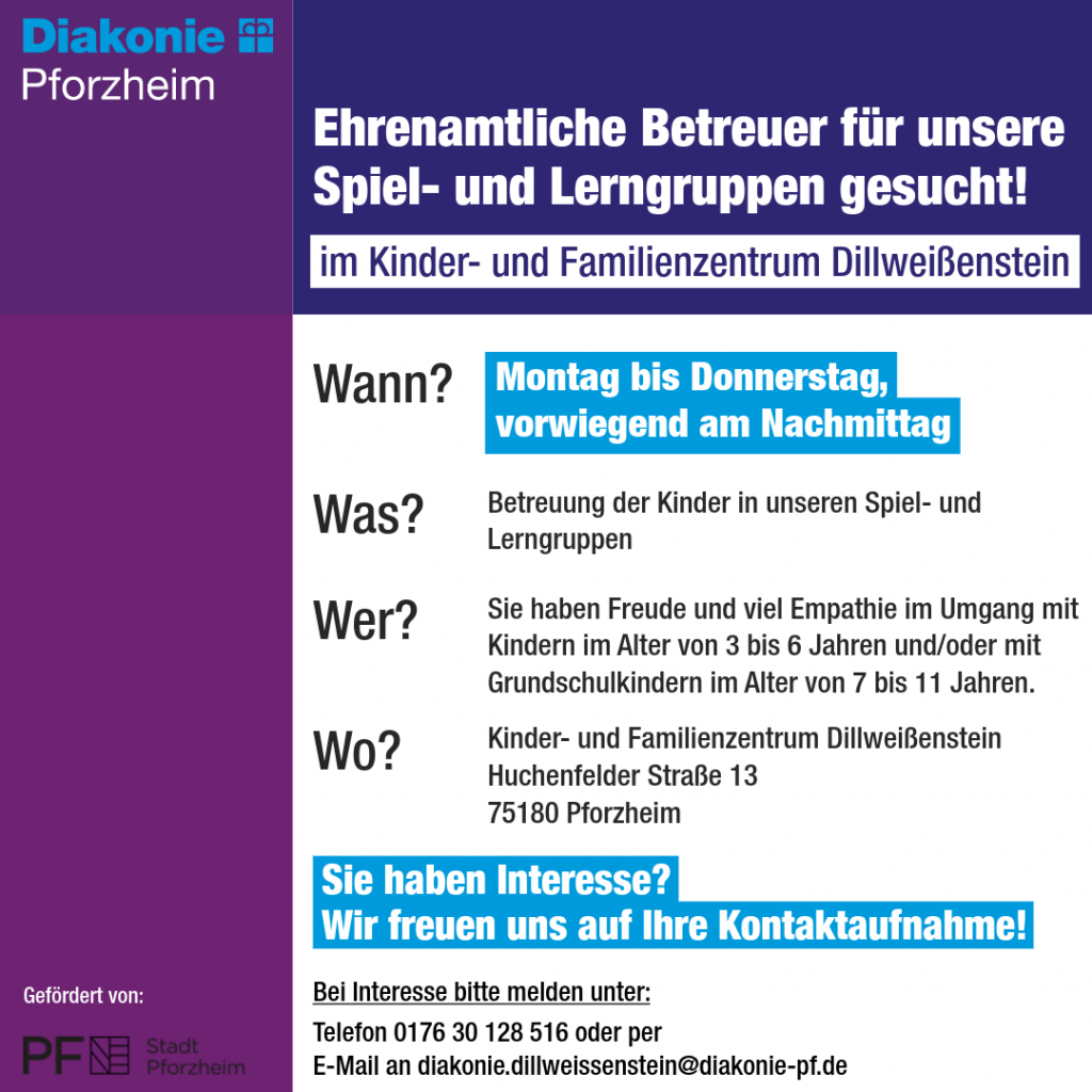 Flyer Ehrenamtliche Gesucht!